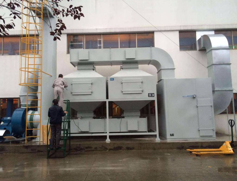 油漆廠(chǎng)廢氣處理催化燃燒