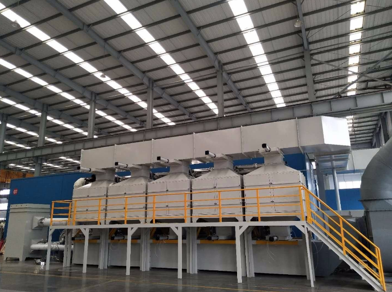 噴涂廢氣催化燃燒